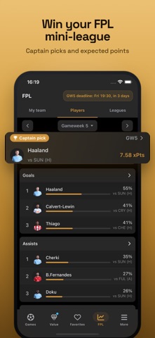Fine Line Soccer Predictions Screenshot 4 of 7