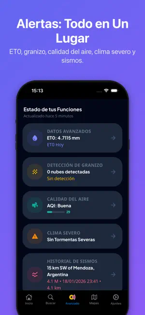 Contingencias: Clima y Granizo iPhone screenshot 3