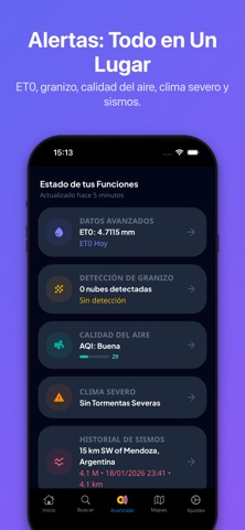 Contingencias: Clima y Granizo iPhone screenshot 3