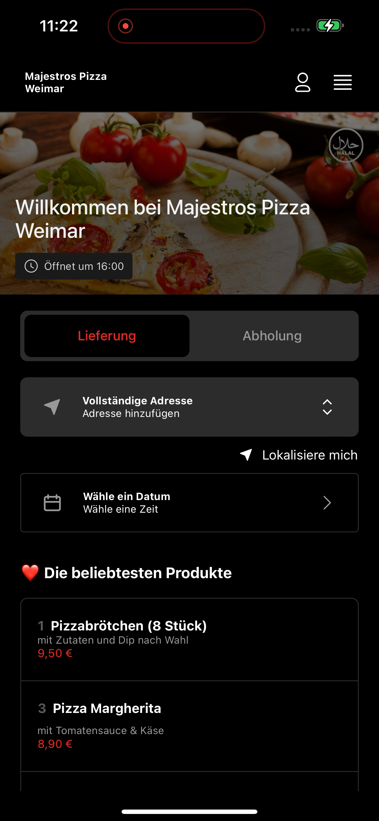 Majestros Pizza Weimar screenshot 5