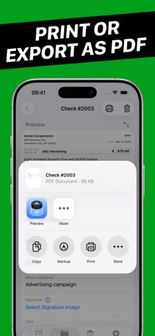 Check Writer - Write & Print screenshot