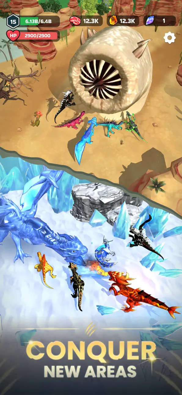 Dinosaur Universe iOS Mod IPA screenshot 5 - iOS game interface