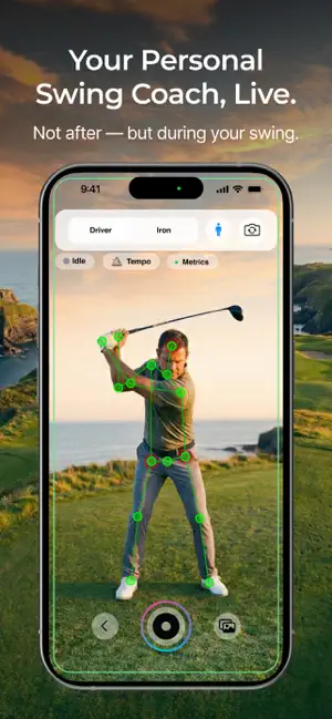 SwingForge Golf Swing Analyzer screenshot 2