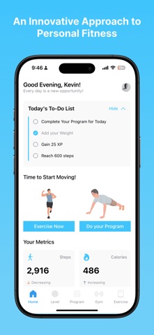 Level Up Fitness: Get Moving screenshot