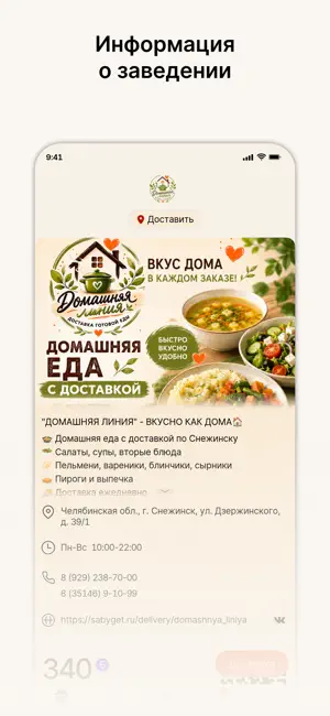 Домашняя линия screenshot 1
