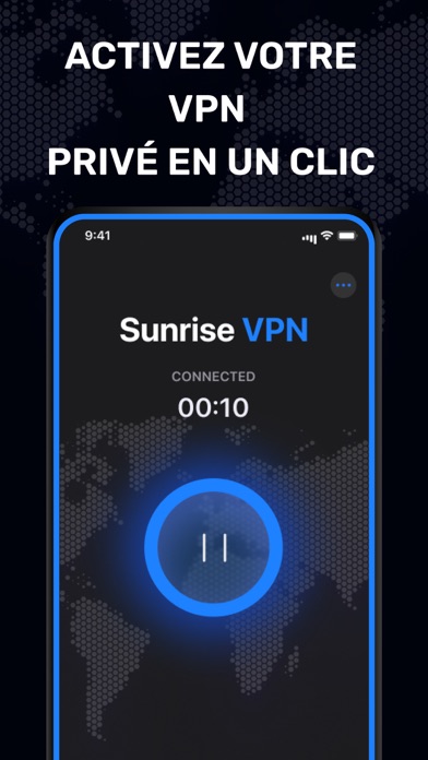 Screenshot #1 pour VPN Sunrise
