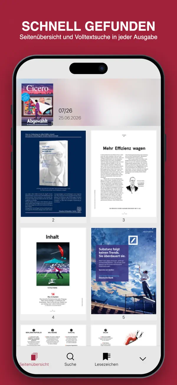 Screenshot #3 pour Cicero Magazin