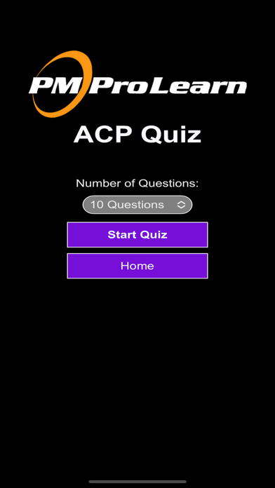 ProQuiz PMI-ACP Screenshot