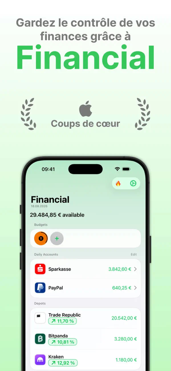 Screenshot #1 pour Financial - Directeur & Suivis