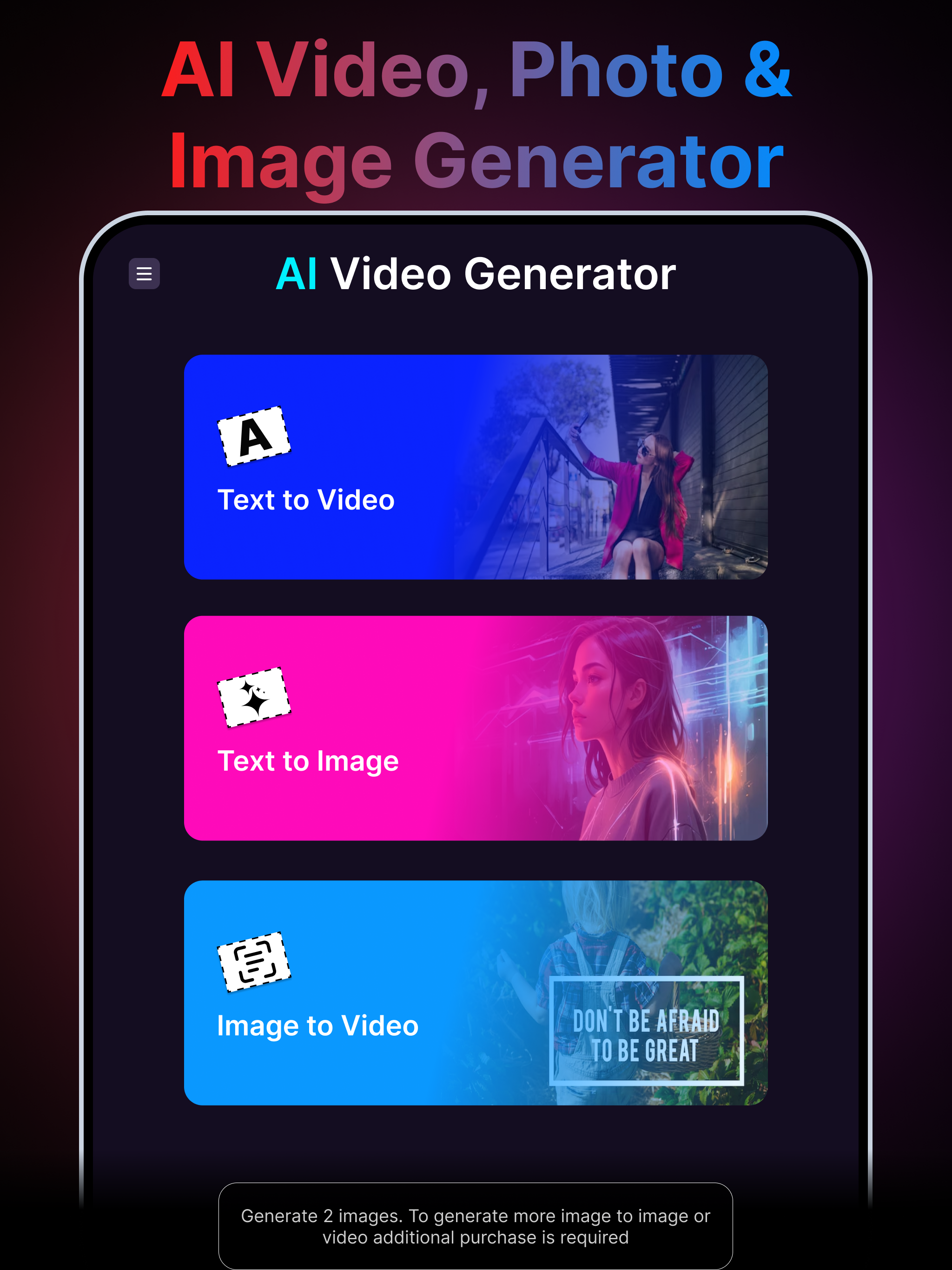 AI Video,Art & Image Generator screenshot 7