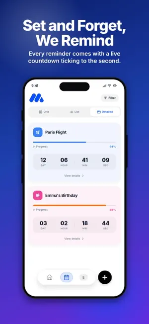 Minu: Reminder & Water Tracker screenshot 2