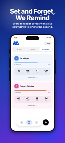 Minu: Reminder & Water Tracker Screenshot 2 of 5
