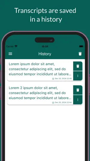 Transcriber: Audio to Text screenshot 4