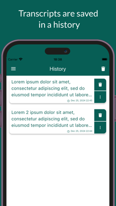 Transcriber: Audio to Text screenshot 4