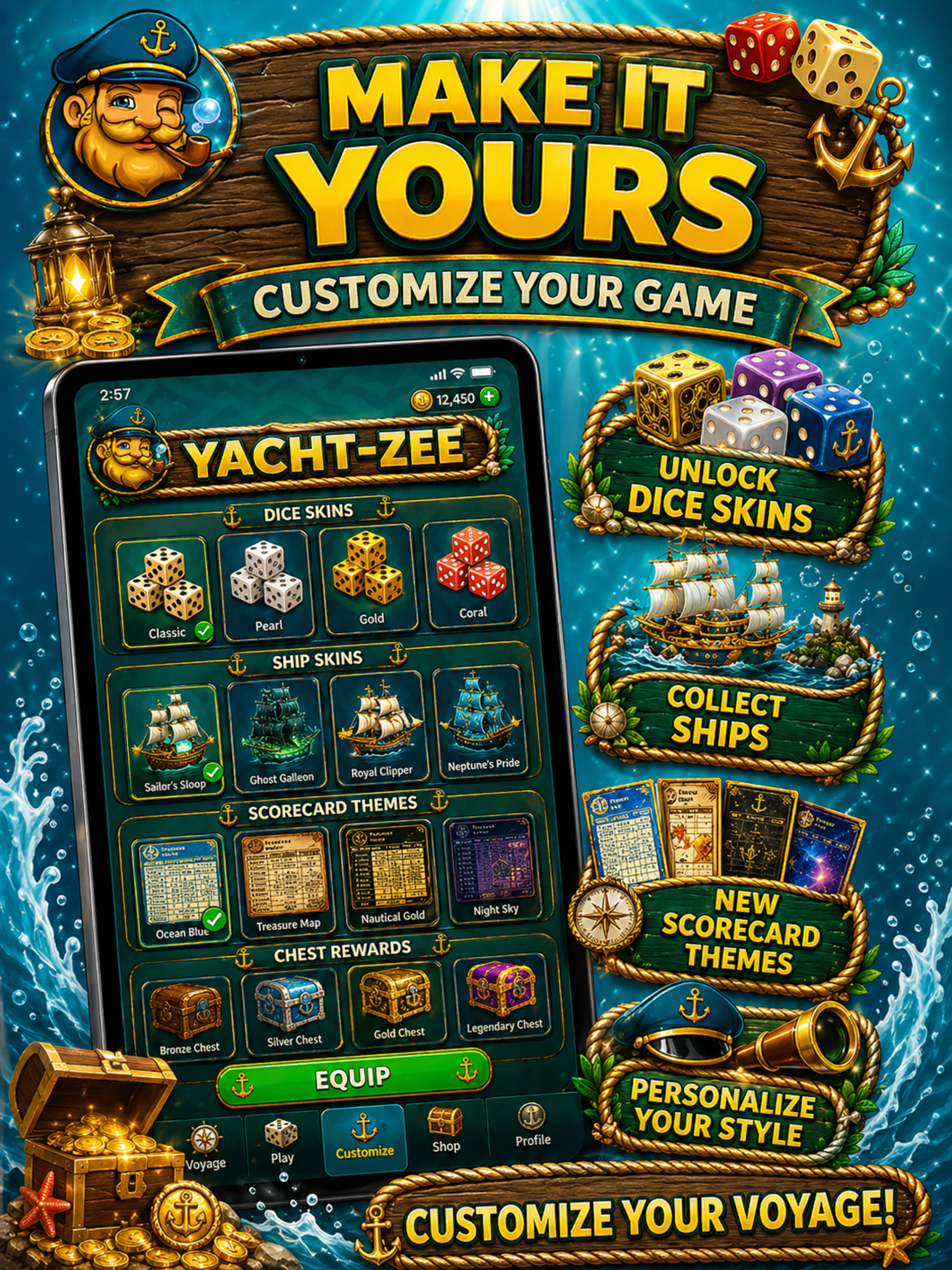 Yahtzee & Farkle: Dice Games