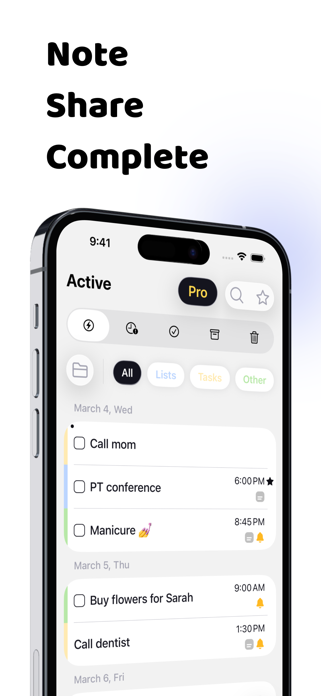 AvoDo: Shared Notes & Tasks Screenshot 1 of 7