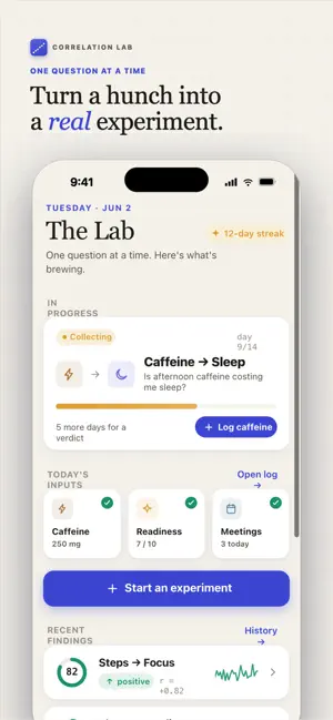 Correlation Lab: Health Test screenshot 2