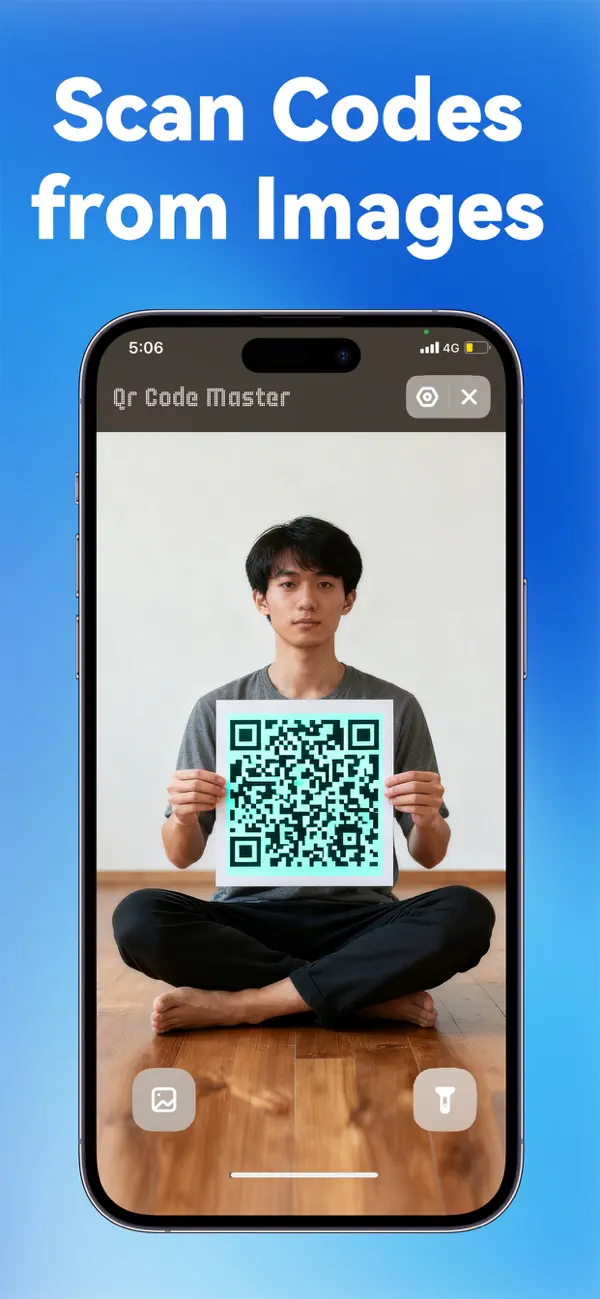 #5. QR Code Reader・Quick Code Scan (iOS) Göre: MTWOM LIMITED