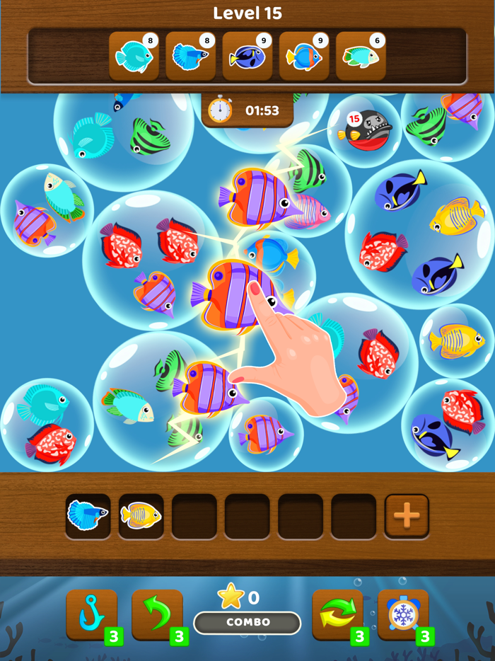 Fish Sort Triple Match Puzzle