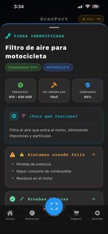 ScanPart screenshot