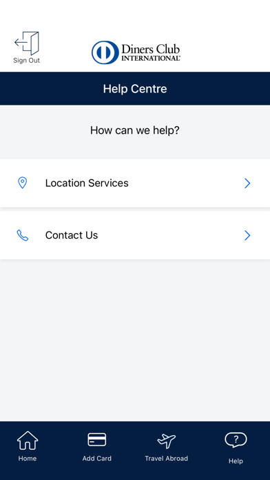 Diners Club South Africa Screenshot