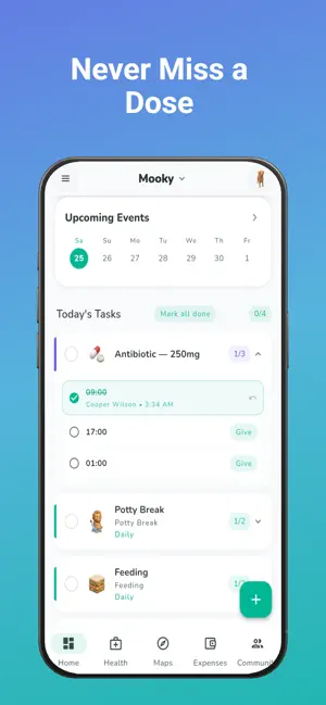 PokiPaw – Pet Health Tracker screenshot 1