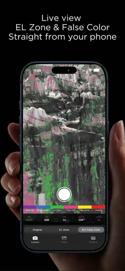 Captura de pantalla de Exposure Check en iPhone 3