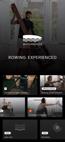 WATERROWER Connect screenshot