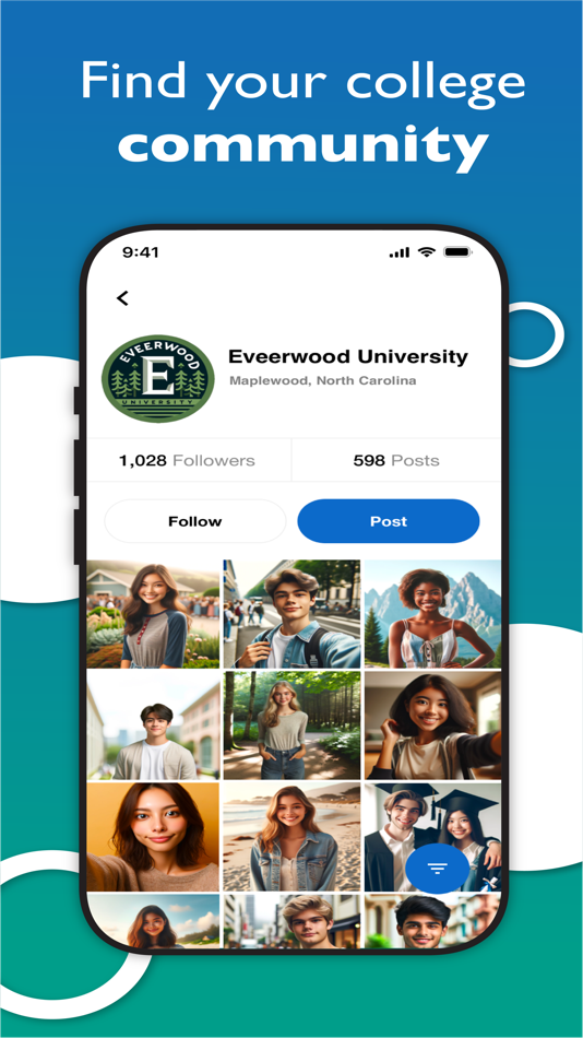 #1. Afuse - Your College Circle (iOS) Podle: Huntsman Solutions LLC