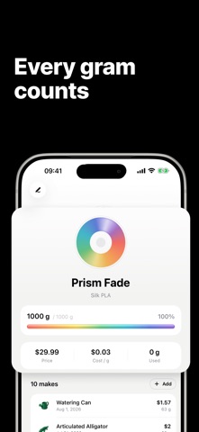 Spoolery: Filament & Print Log Screenshot 6 of 8
