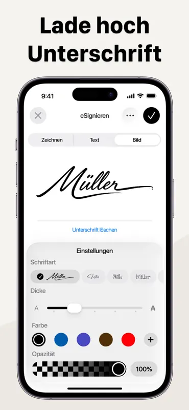 Digitale Unterschrift screenshot 4 of 6