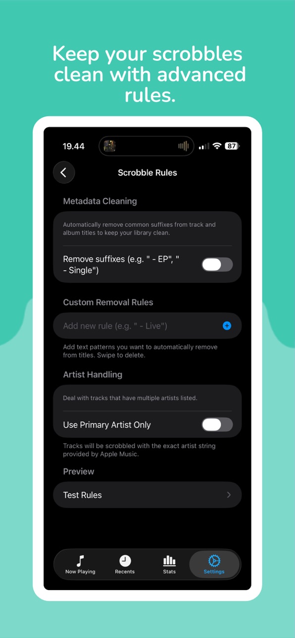 iPhone screenshot