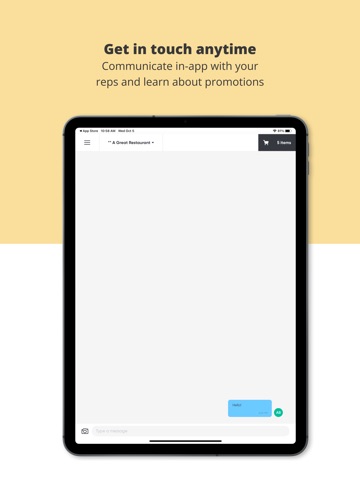 Dingman's Dairy iPad screenshot
