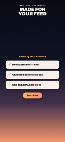 Lensi: Aesthetic Photo Editor screenshot