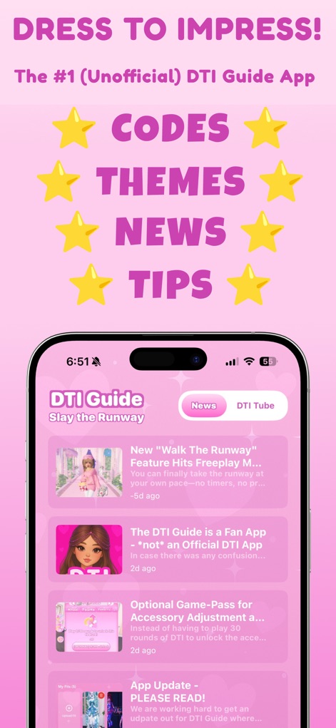 Dress to Impress - DTI Guide - Reference App | MWM