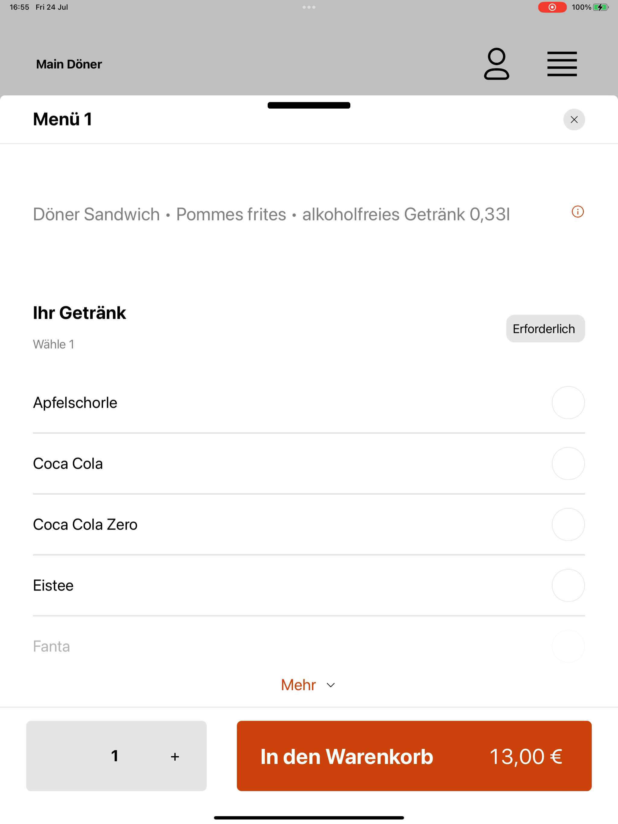 Main Döner screenshot 15