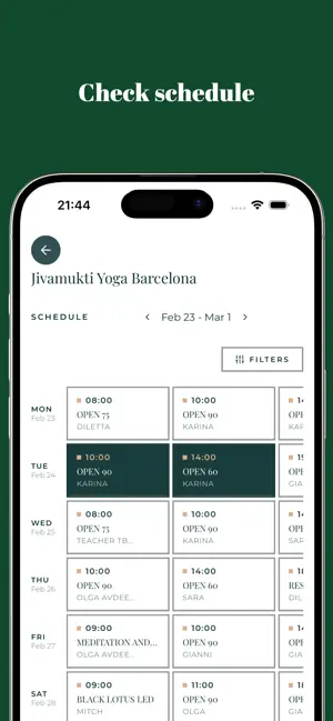 Jivamukti Studio screenshot 3