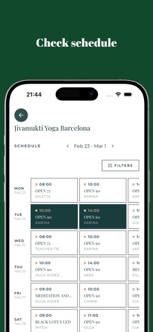Jivamukti Studio screenshot