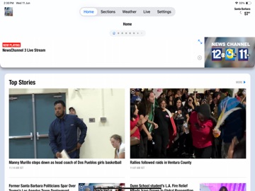 KEYT Santa Barbara, SLO News iPad screenshot