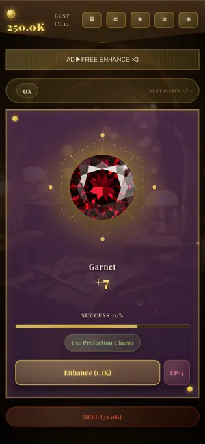 Gem Forge: Diamond Enhance screenshot 2