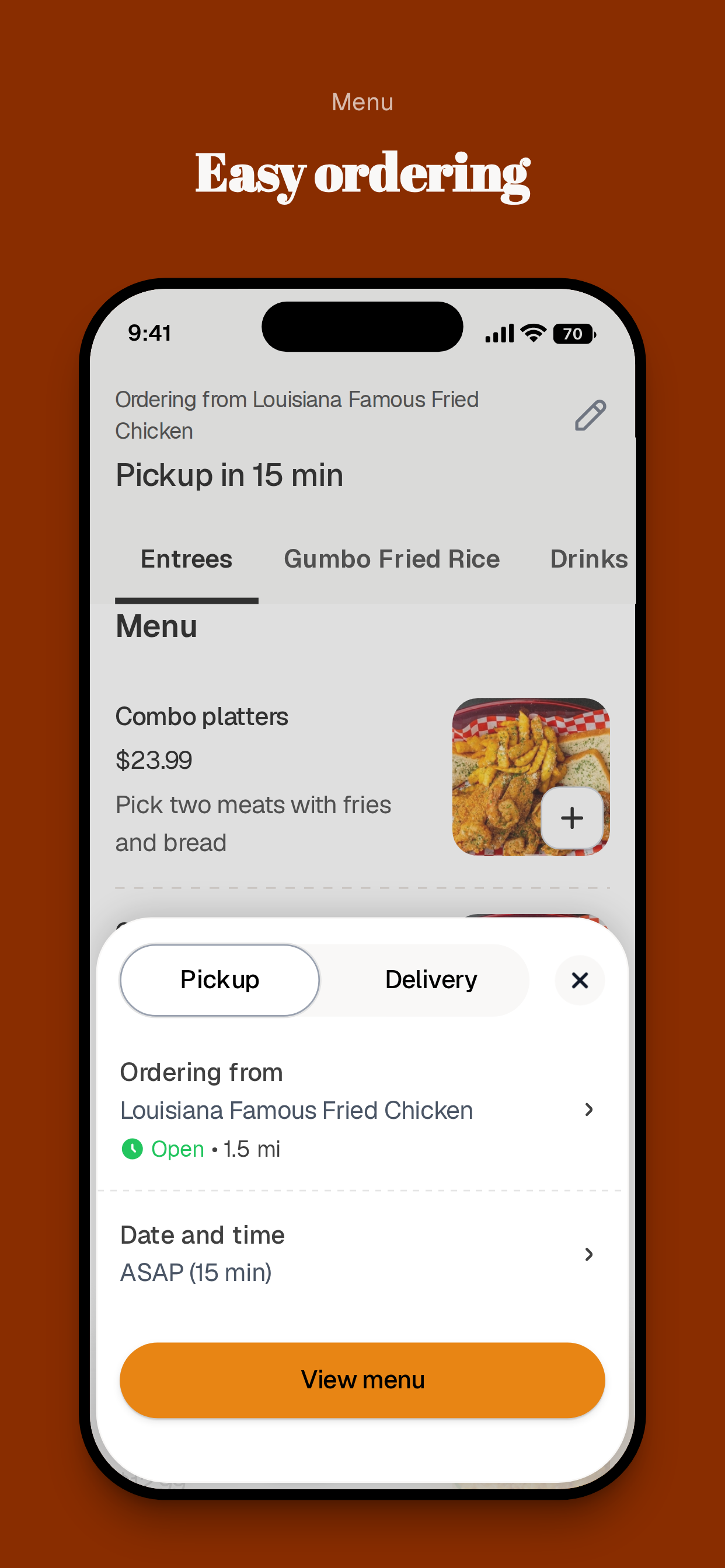 Louisiana Fried Chicken screenshot 3