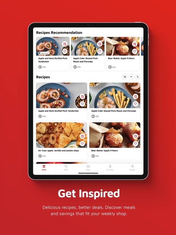 Foodland - Grocery & Recipes iPad screenshot