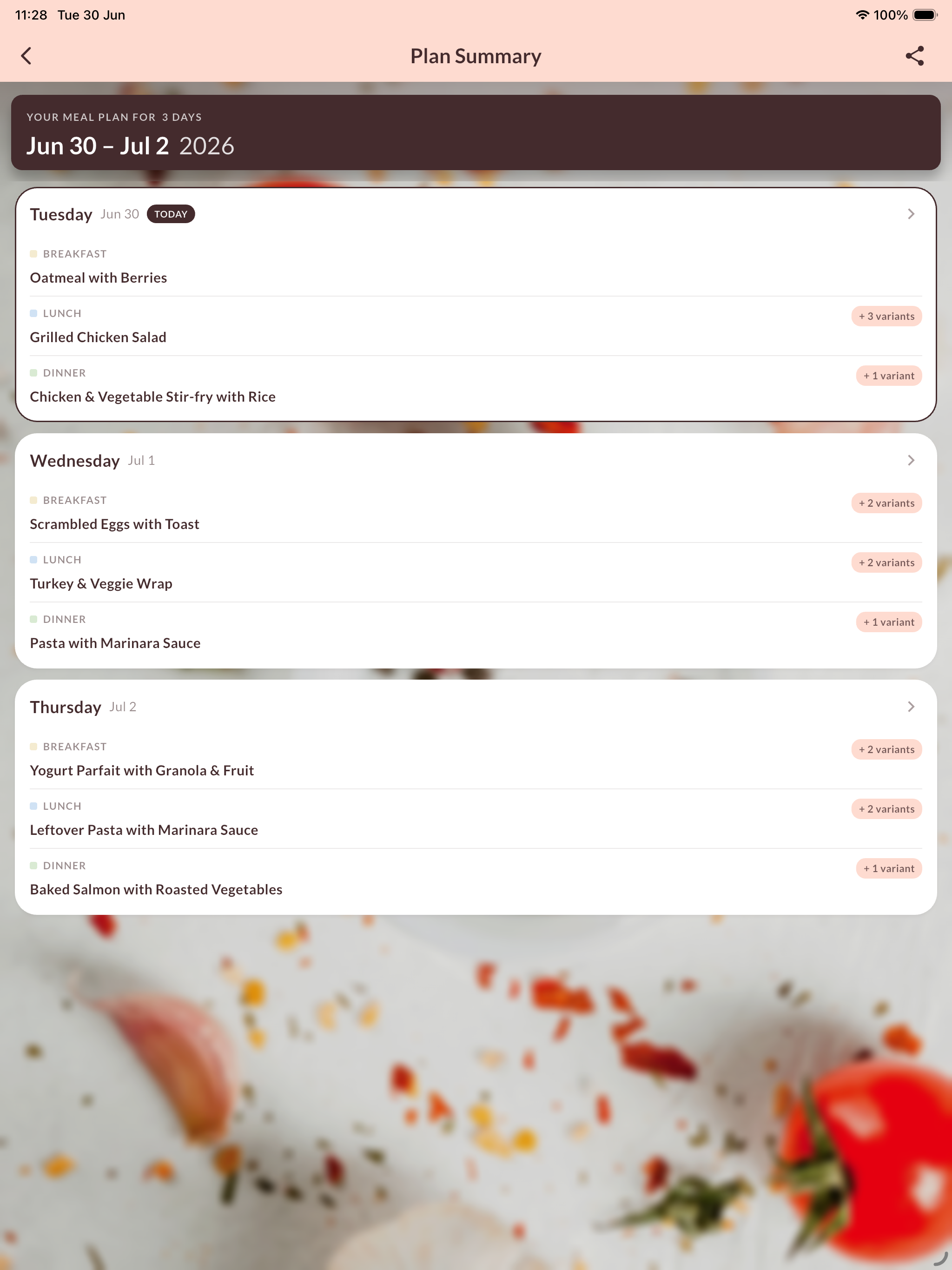 Next on Plate: Family Meals screenshot 14