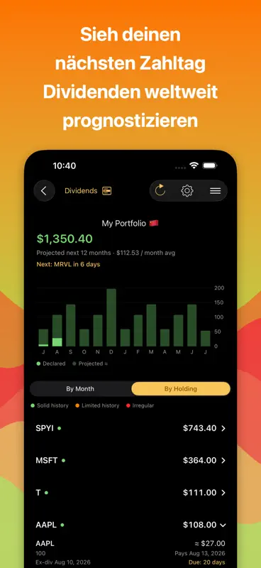 Stocks Live + Aktien Tracker screenshot 1 of 10
