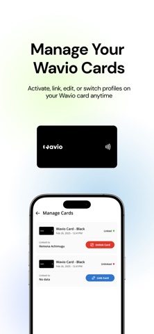 Wavio - Tap. Share. Connect. screenshot