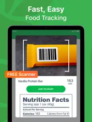 Calorie Counter PRO MyNetDiary ipad bilder 2
