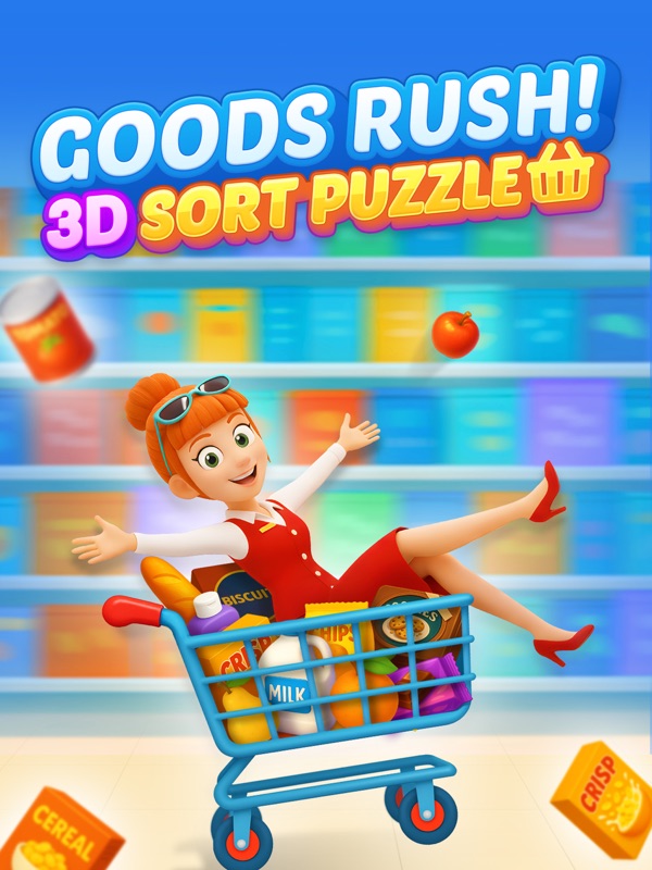 Goods Rush! 3D Sort Puzzle screenshot 12