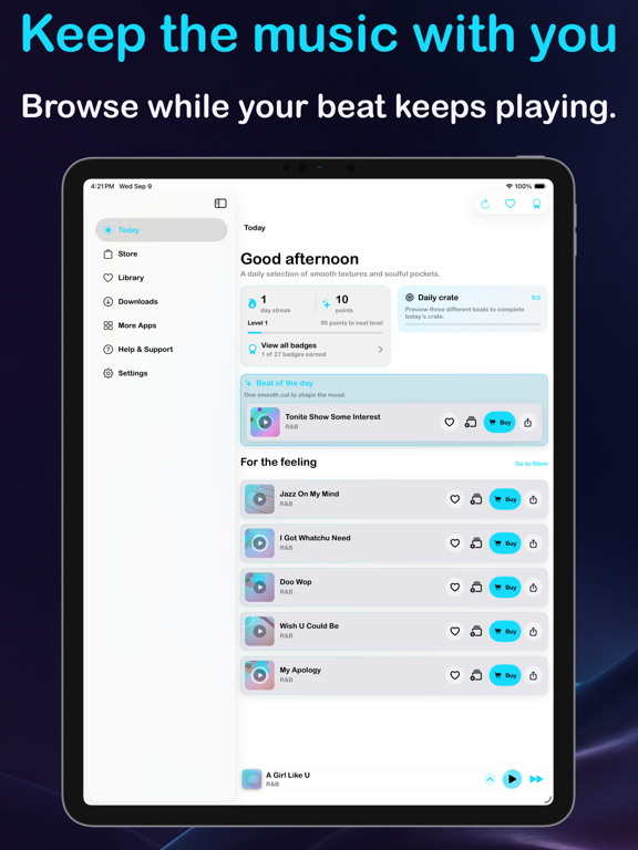 BeatS: R&B/Soul Edition iPad screenshot