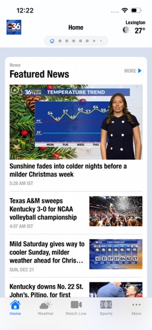 ABC36 iPhone screenshot