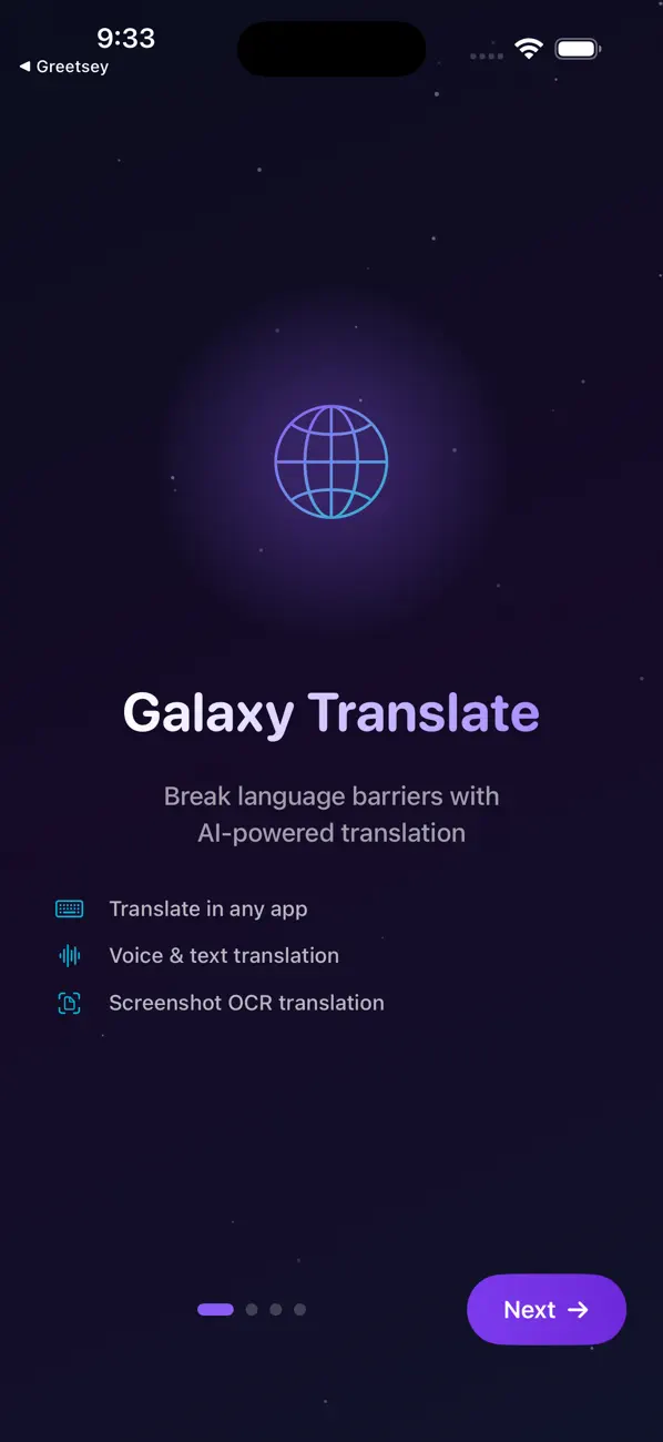 Screenshot #1 pour GalaxyTranslate Ultimate